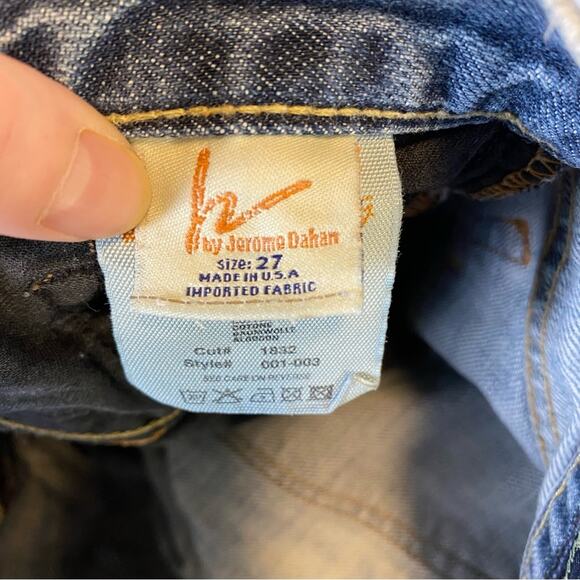Vintage Citizens of Humanity‎ Kelly #001 Low Waist Bootcut Denim Jeans Size 27 - Picture 10 of 14